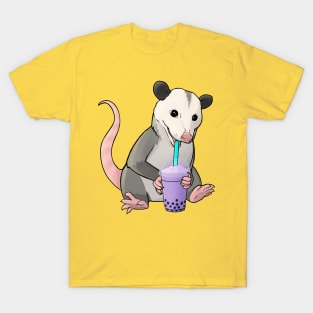 Possum with bubble tea T-Shirt